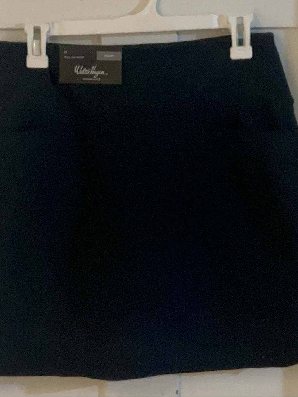 Walter Hagen performance                 Black Mini Skort size Medium NWT
